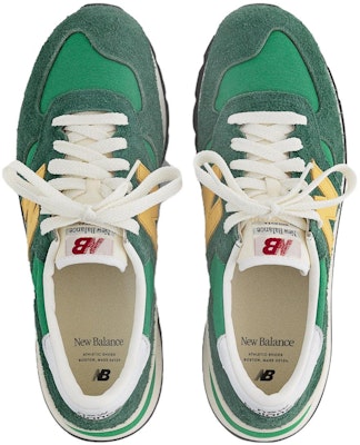 New Balance 990 V1 'Green Yellow' MR990V1 Shop New Balance 990 V1 'Green Yellow' MR990V1