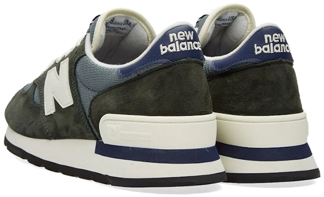 New Balance 990v3 '深绿灰色' M990CERI Lookbook New Balance 990v3 '深绿灰色' M990CERI