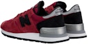 Lookbook New Balance 990Series Connoisseur Guitar Sneakers Red/Black/Grey M990CRD