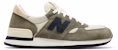 New Balance 990V1 'Olive' Lelaki Hijau M990WG1