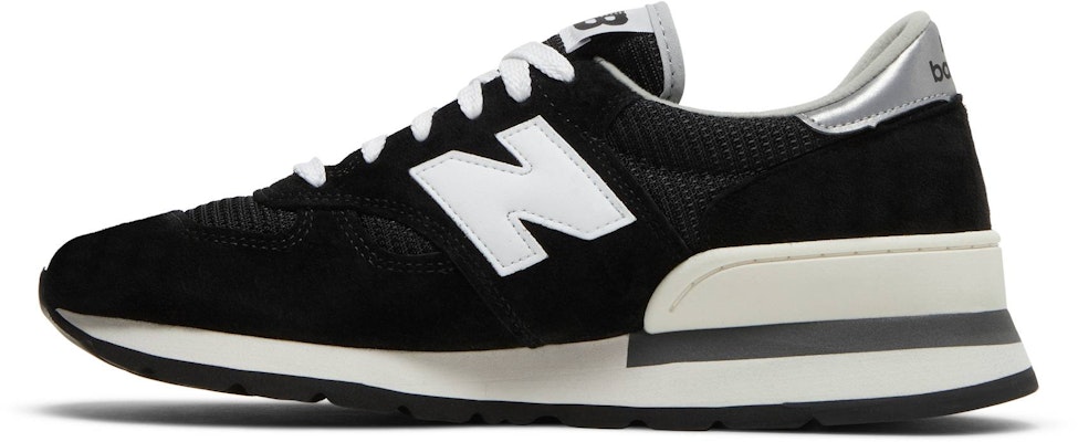 New Balance 990v1 Made In USA 'Black White' M990BK1 Lookbook New Balance 990v1 Made In USA 'Black White' M990BK1