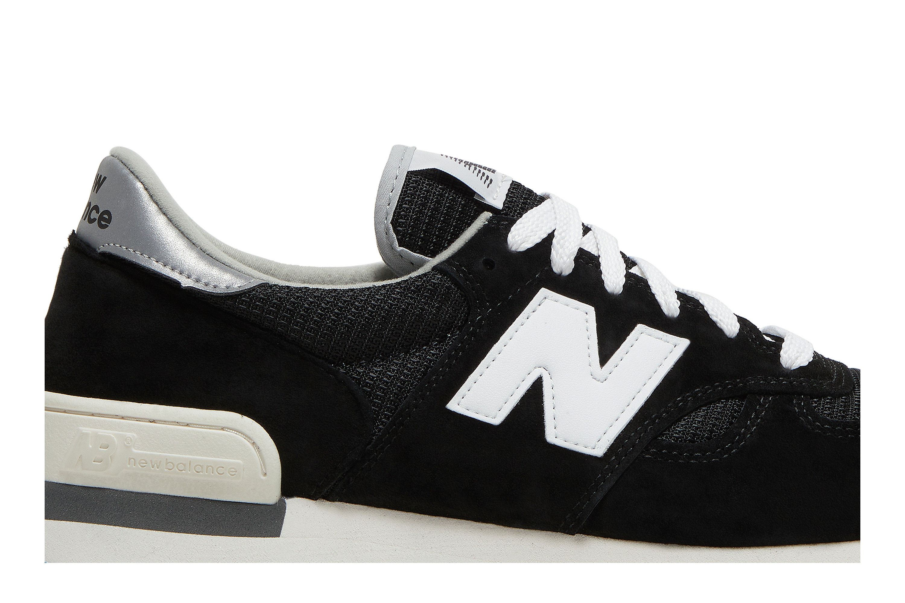 Lookbook New Balance 990v1 Made In USA 'Black White' M990BK1