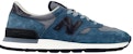 New Balance 990v1 Buatan USA 'Biru Keluli' M990DBL