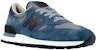 New Balance 990v1 Buatan USA 'Biru Keluli' M990DBL