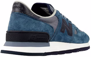 Shop New Balance 990v1 美國製造「藍鋼」M990DBL
