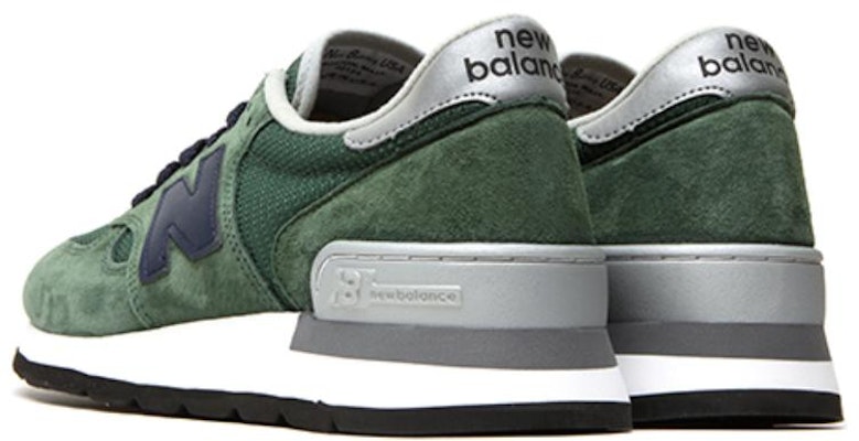 New Balance 990v1 Made In USA 'Green' M990GB Lookbook New Balance 990v1 Made In USA 'Green' M990GB
