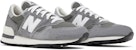 New Balance 990v1 Made in USA 'Kelabu' M990GR1