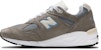 New Balance 990v2 'Dibuat di USA Steel Blue' M990KBM2