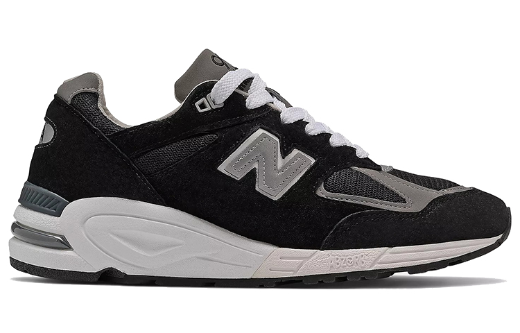 Order New Balance 990v2 Buatan USA 'Hitam Kelabu' M990BL2