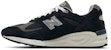 New Balance 990v2 Buatan USA 'Navy' M990NB2