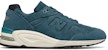 New Balance 990v2 Buatan USA 'North Sea' M990CR2