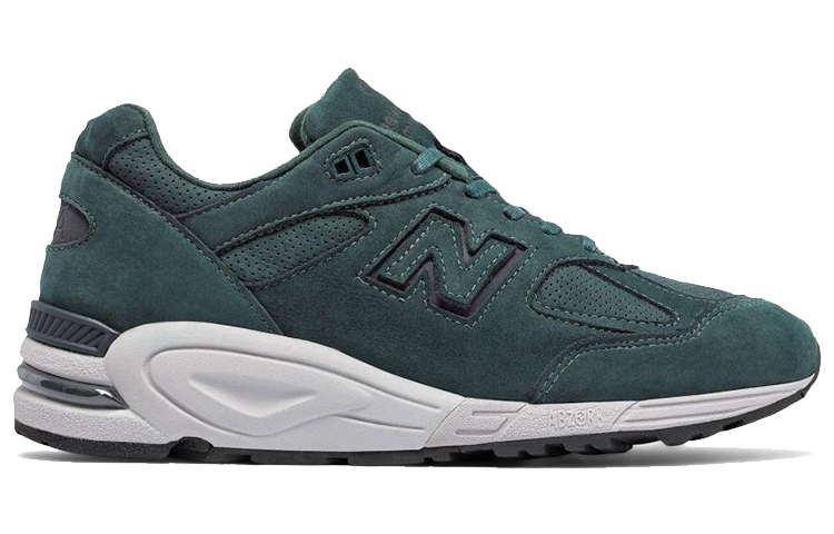 Order New Balance 990v2 Buatan USA 'Petrol' M990DRK2