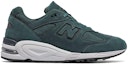 Order New Balance 990v2 Buatan USA 'Petrol' M990DRK2