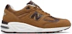 New Balance 990v2 Buatan USA 'Tawny Brown' M990DVN2