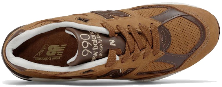 New Balance 990v2 Buatan USA 'Cokelat Bata' M990DVN2 Lookbook New Balance 990v2 Buatan USA 'Cokelat Bata' M990DVN2