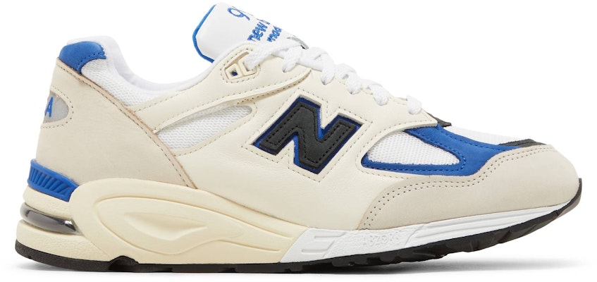 New Balance 990v2 Made in USA 'White Blue' M990WB2 Buy New Balance 990v2 Made in USA 'White Blue' M990WB2