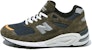 New Balance 990v2 Madness Hijau Zaitun M990MS2