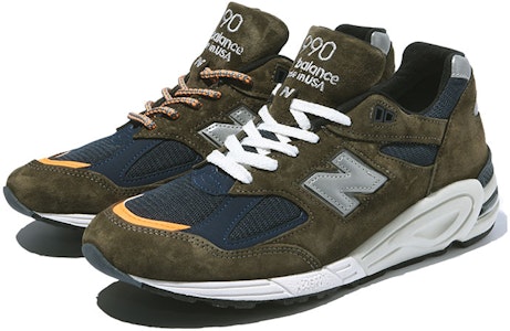 New Balance 990v2 Madness 橄榄绿 M990MS2 Lookbook New Balance 990v2 Madness 橄榄绿 M990MS2