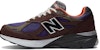 New Balance 990V3 'Coklat dan Ungu' M990BR3