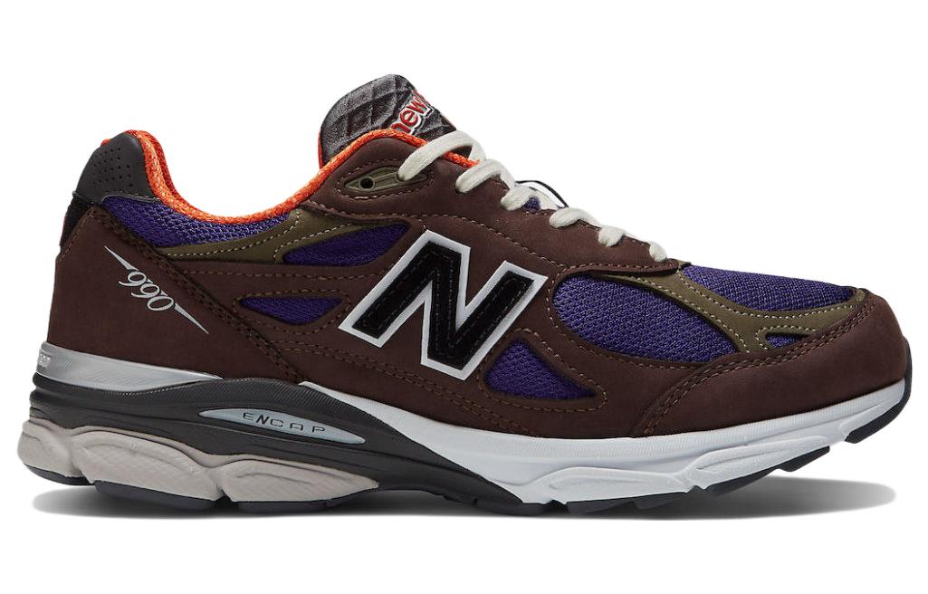 Order New Balance 990V3 'Coklat dan Ungu' M990BR3