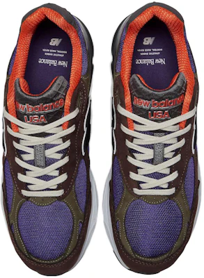 New Balance 990V3 'Coklat dan Ungu' M990BR3 Shop New Balance 990V3 'Coklat dan Ungu' M990BR3