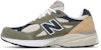 New Balance 990V3 'Olive' Lelaki/Kasut Wanita M990TO3