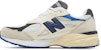 New Balance 990V3 'Putih/Biru Navy' M990WB3
