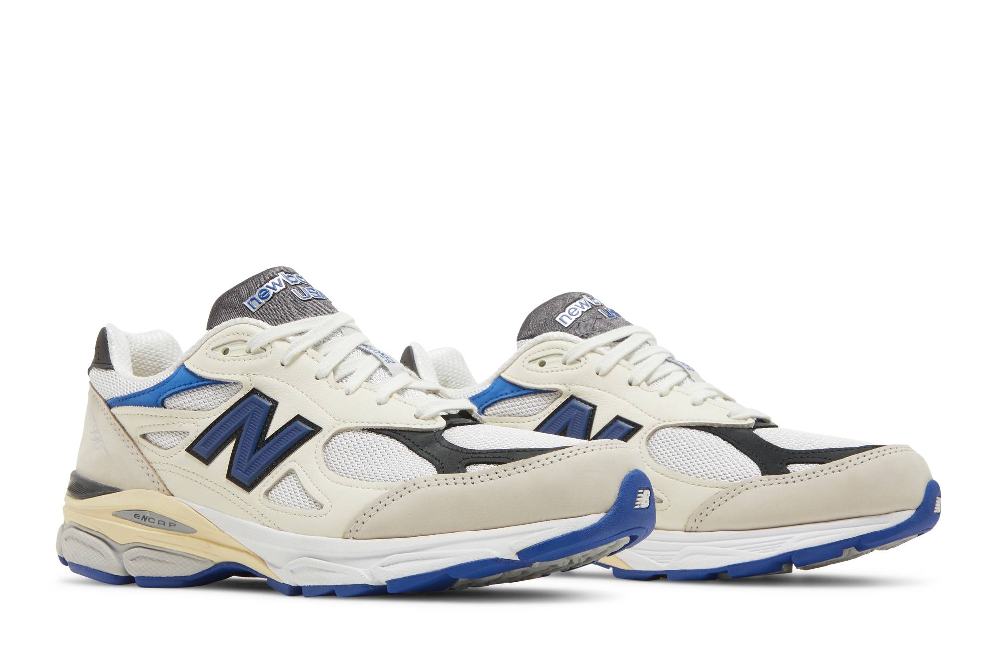 New Balance 990V3 'White/Navy' M990WB3