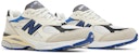 New Balance 990V3 'Putih/Biru Navy' M990WB3