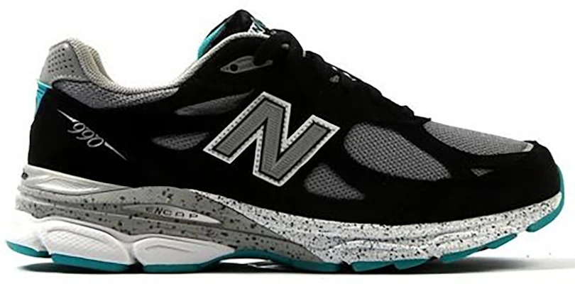 New Balance 990v3 Zwart Grijs Turquoise M990OB3 Buy New Balance 990v3 Zwart Grijs Turquoise M990OB3