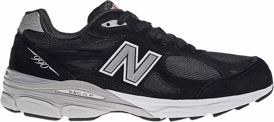 New Balance 990v3 Made in USA 2E Wide 'Black White' M990BK3-2E Buy New Balance 990v3 Made in USA 2E Wide 'Black White' M990BK3-2E