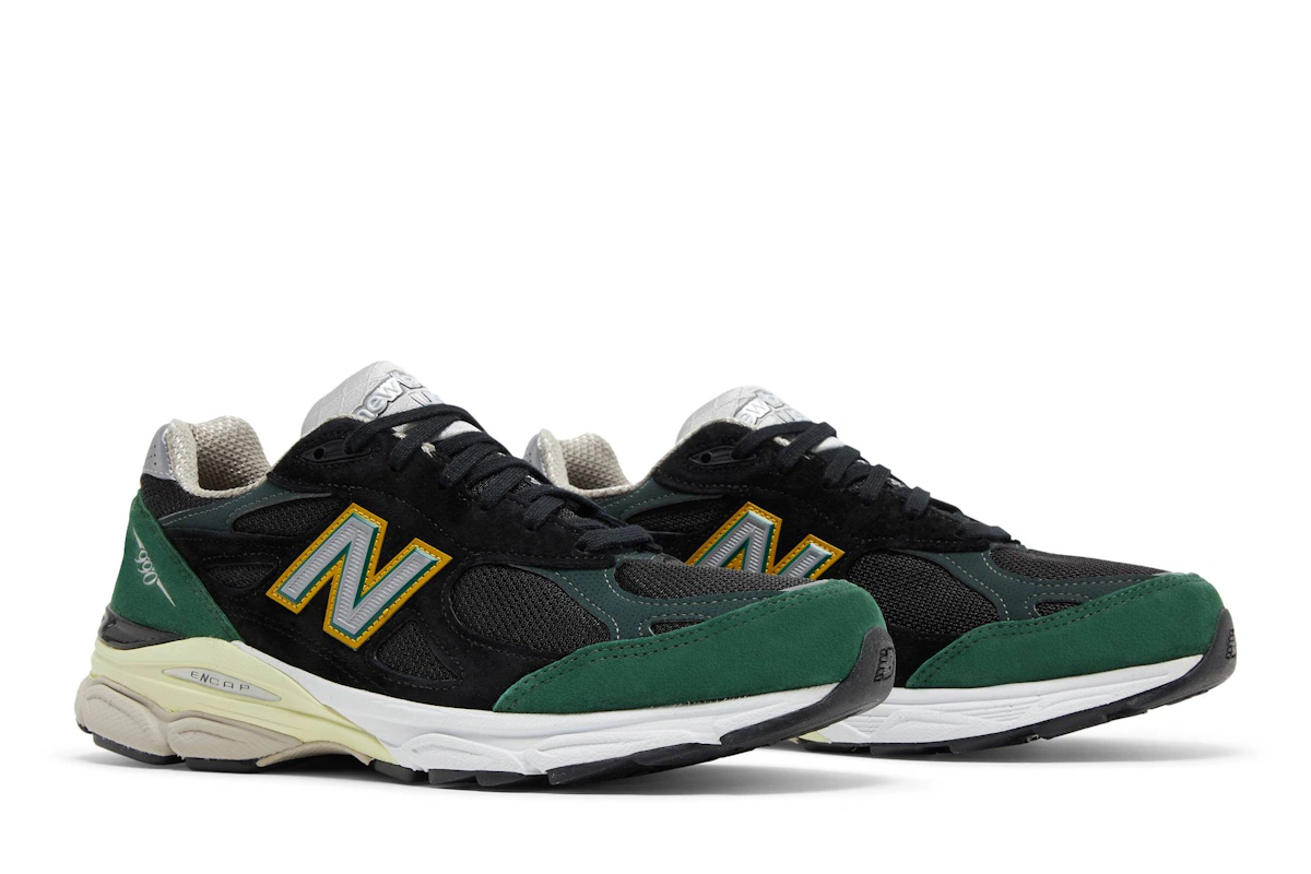 New Balance 990v3 Made In USA 'Black Green' M990CP3