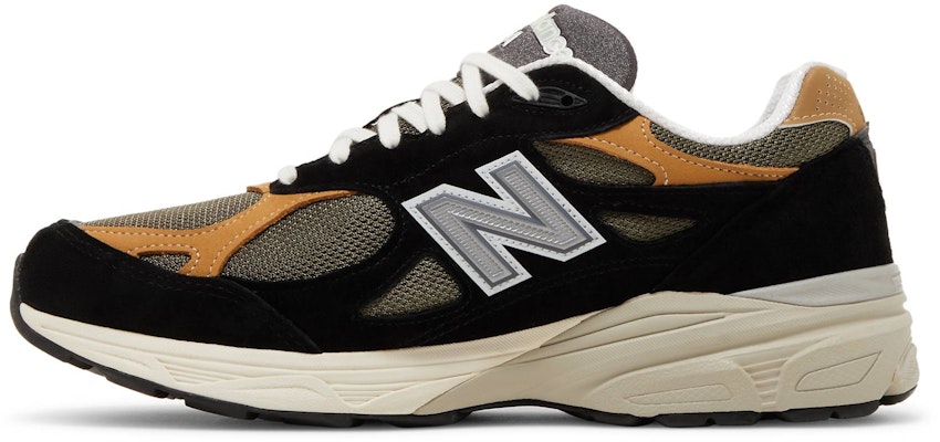 New Balance 990v3 Made in USA 'Black Tan' M990BB3 Lookbook New Balance 990v3 Made in USA 'Black Tan' M990BB3