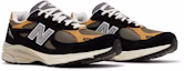 Cheap New Balance 990v3 Buatan USA 'Hitam Coklat' M990BB3