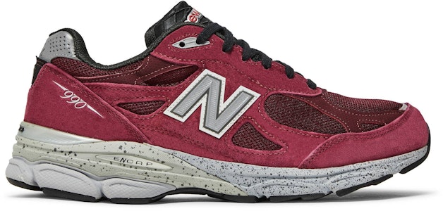 New Balance 990v3 Made In USA 'Burgundy' Merah Tua M990BU3 Buy New Balance 990v3 Made In USA 'Burgundy' Merah Tua M990BU3