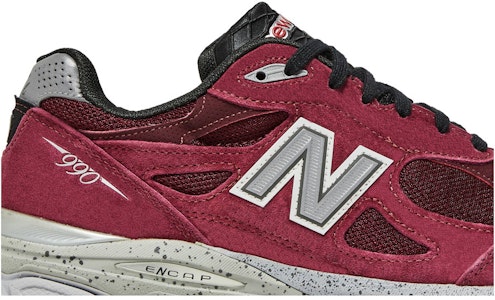 New Balance 990v3 Made In USA 'Burgundy' Merah Tua M990BU3 Order New Balance 990v3 Made In USA 'Burgundy' Merah Tua M990BU3
