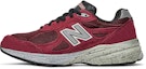 Lookbook New Balance 990v3 Buatan USA 'Burgundy' M990BU3