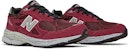 New Balance 990v3 Buatan USA 'Burgundy' M990BU3