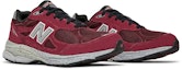 Cheap New Balance 990v3 Buatan USA 'Burgundy' M990BU3