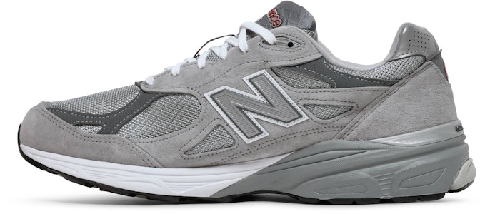 New Balance 990v3 Buatan USA 'Abu-abu' 2021 M990VS3 Lookbook New Balance 990v3 Buatan USA 'Abu-abu' 2021 M990VS3