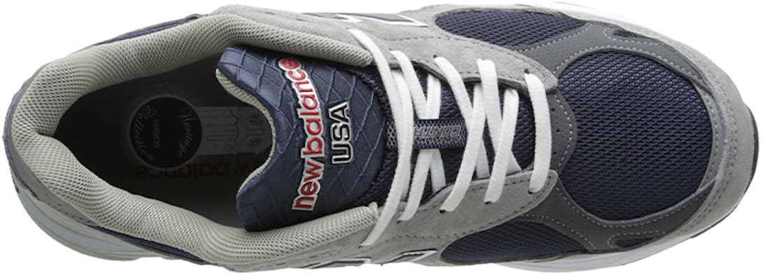 New Balance 990v3 Made In USA 'Kelabu Navy' M990NG3 Lookbook New Balance 990v3 Made In USA 'Kelabu Navy' M990NG3