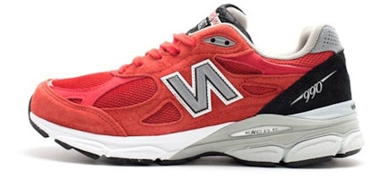 New Balance 990v3 Made In USA 'Red' M990RW3 New Balance 990v3 Made In USA 'Red' M990RW3