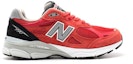 Order New Balance 990v3 Buatan USA 'Merah' M990RW3