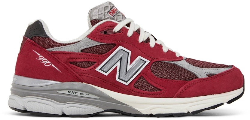 New Balance 990v3 MiUSA 'Scarlet Marblehead' M990TF3 Buy New Balance 990v3 MiUSA 'Scarlet Marblehead' M990TF3