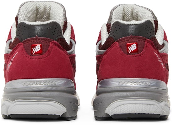 New Balance 990v3 MiUSA 'Scarlet Marblehead' M990TF3 Details for New Balance 990v3 MiUSA 'Scarlet Marblehead' M990TF3