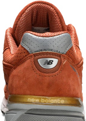 New Balance 990v4 'Burnt Orange' M990JP4 Sizing New Balance 990v4 'Burnt Orange' M990JP4