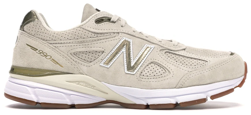 New Balance 990v4 Off White Gold M990AG4