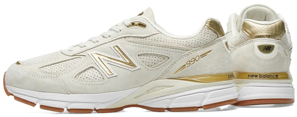 New Balance 990v4 'Off White Gold' M990AG4 Lookbook New Balance 990v4 'Off White Gold' M990AG4