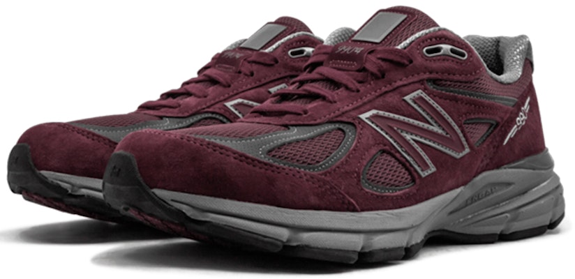 New Balance 990v4 Burgundy M990BU4 Lookbook New Balance 990v4 Burgundy M990BU4