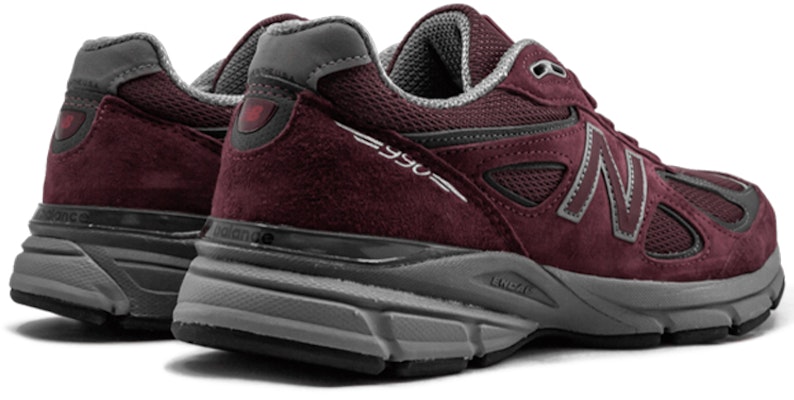 New Balance 990v4 酒红色 M990BU4 Shop New Balance 990v4 酒红色 M990BU4